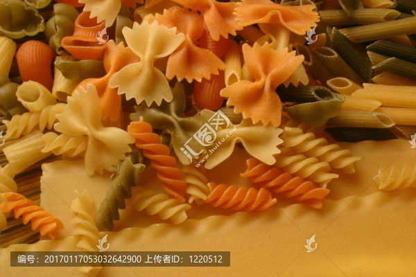 意大利面；形面食面條；