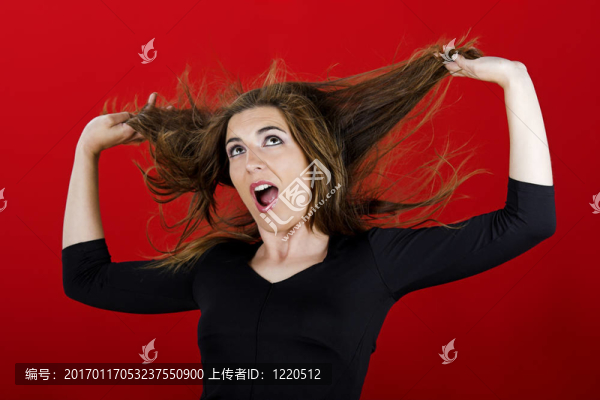 紅衣女子