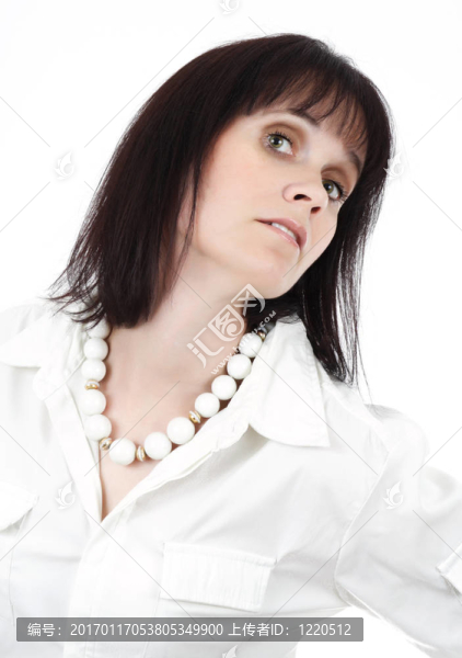 白種女人