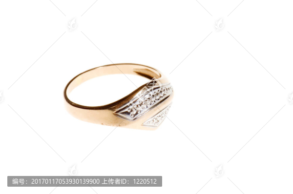 金戒指特寫