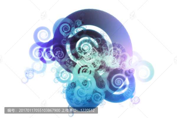 藍(lán)色光譜色彩混合抽象設(shè)計(jì)背景