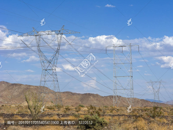 沙漠山電力