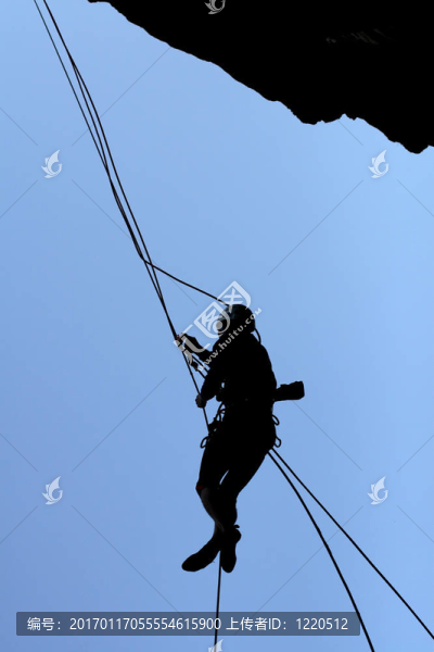 人的登山者