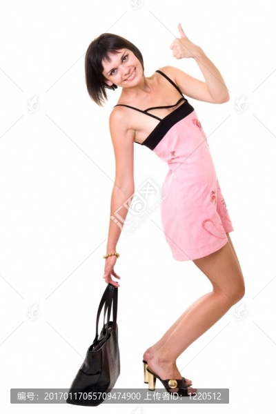 女孩的手提包