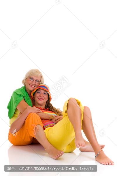 母親和女兒