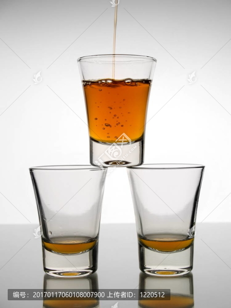 三杯威士忌