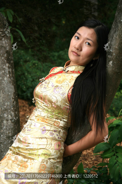 中國(guó)傳統(tǒng)女孩肖像
