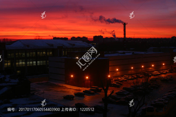 工廠夜景