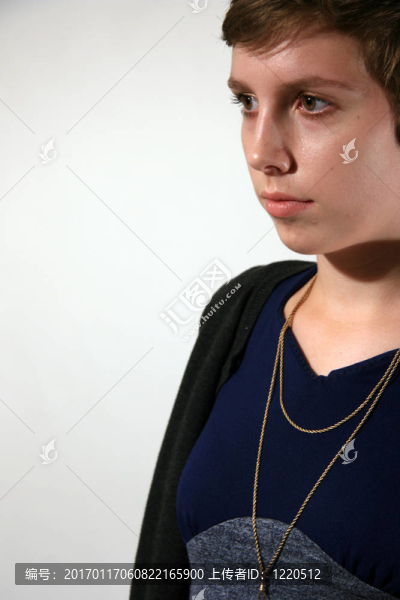 漂亮女孩的肖像