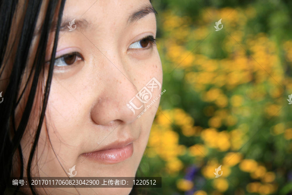 中國(guó)傳統(tǒng)女孩肖像