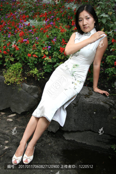 中國(guó)傳統(tǒng)女孩肖像