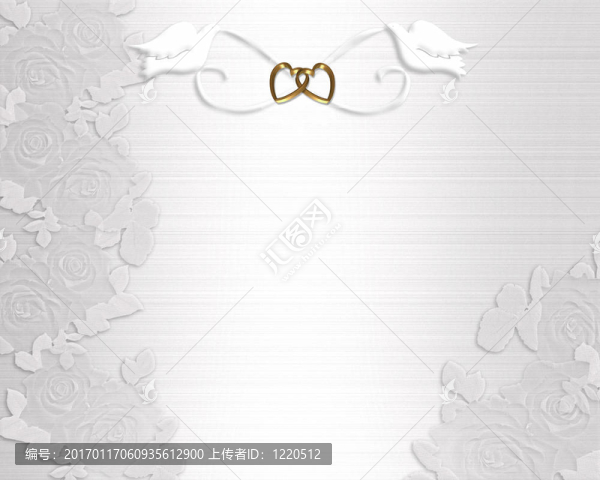 婚禮邀請(qǐng)白鴿子