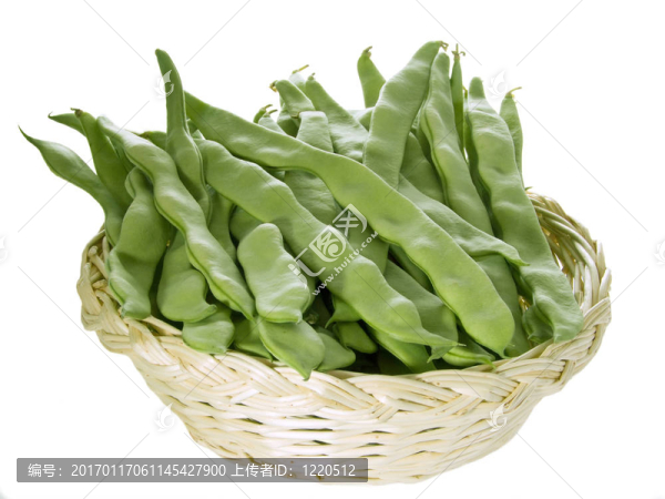 健康綠色的豆子
