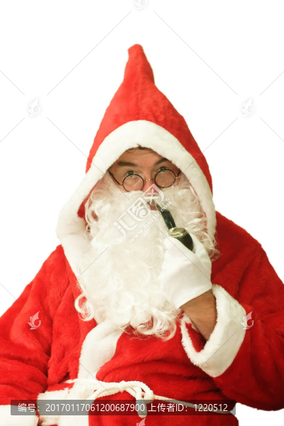 煙斗的圣誕老人