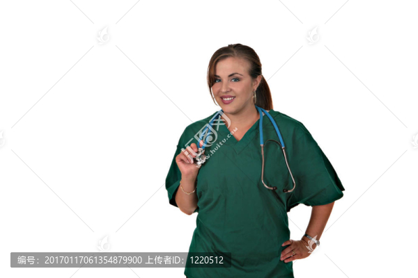 年輕漂亮的女護(hù)士