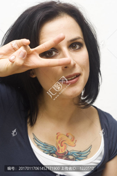 一個(gè)年輕女人的肖像