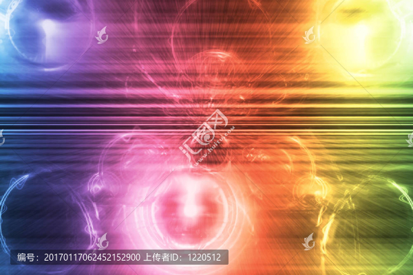 彩虹超新星背景壁紙