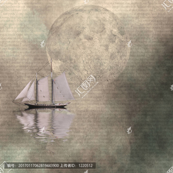 Moon和船