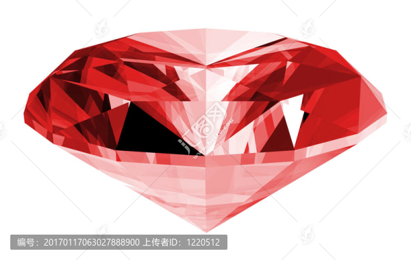 三維紅寶石寶石分離