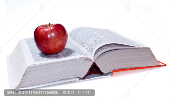 一本有蘋果的書