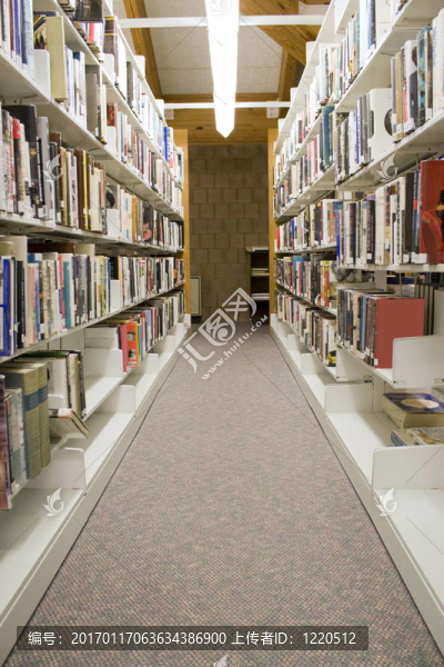 圖書館的走廊