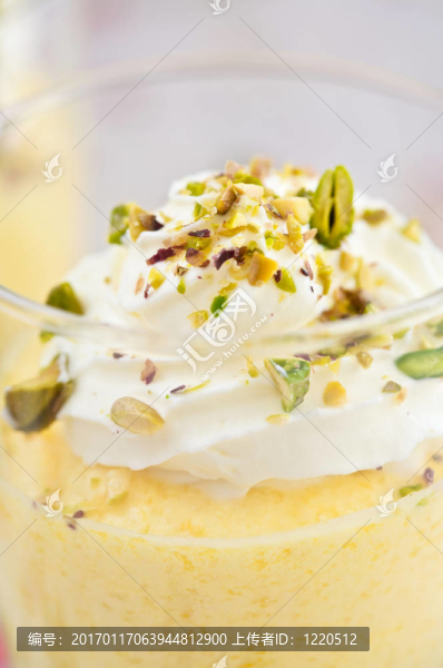 美味的芒果慕斯