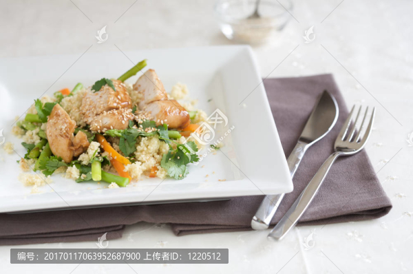 健康的一餐