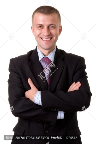 微笑的商人