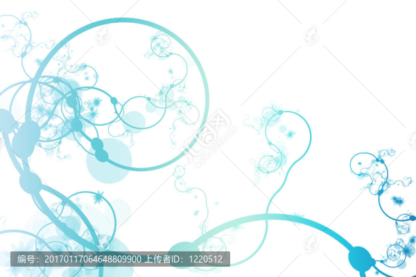 藍(lán)色抽象曲線
