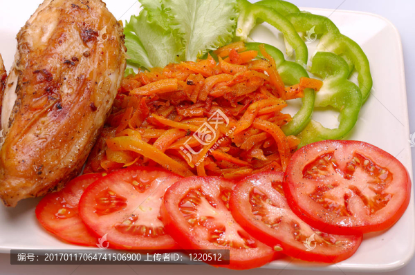 烤雞肉