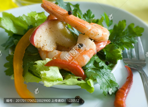 大蝦沙拉
