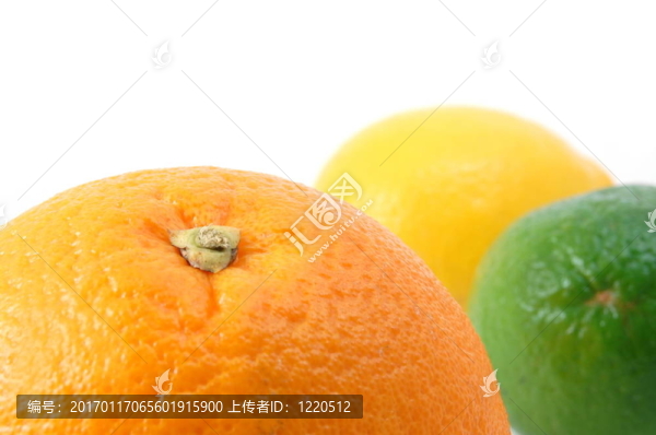 檸檬橙子和柚子水果
