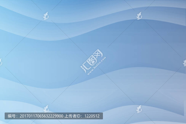 藍(lán)色流動(dòng)的舒緩的波浪