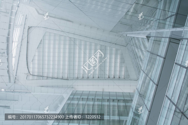 商業(yè)建筑抽象背景