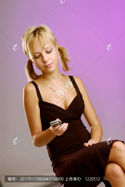 女孩的電話