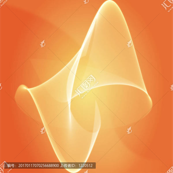 波浪狀的發(fā)光的顏色