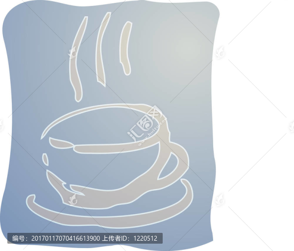 咖啡插圖杯