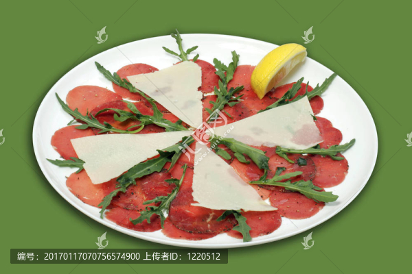 生牛肉片