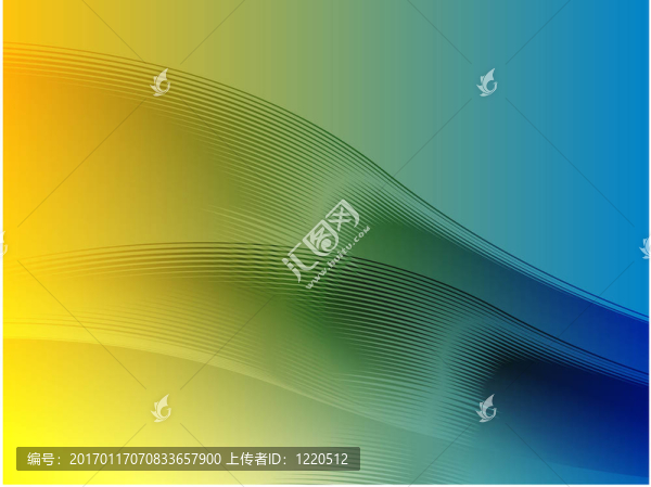 波浪狀的發(fā)光的顏色