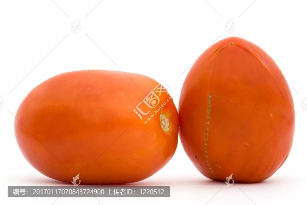 兩個(gè)紅色的西紅柿