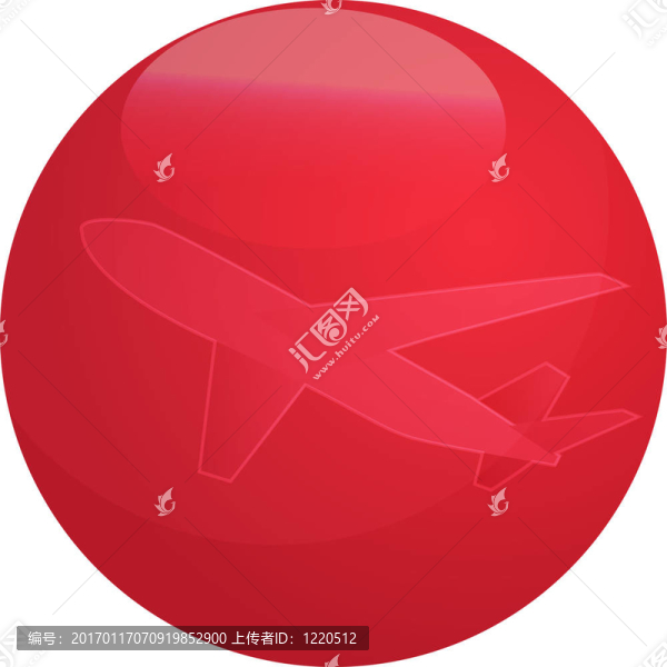 航空旅行飛機插圖