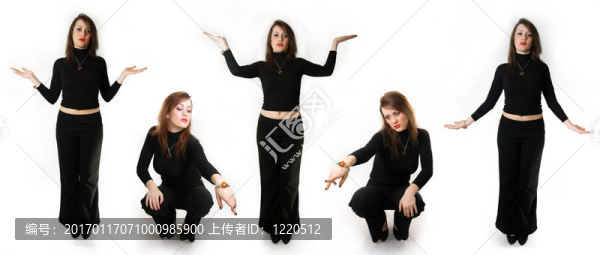 女性的手勢(shì)