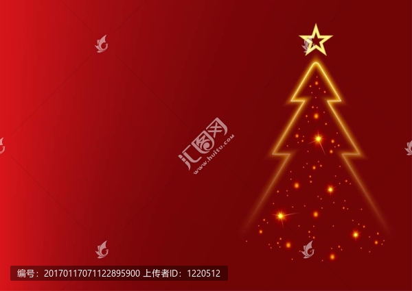 紅色的圣誕