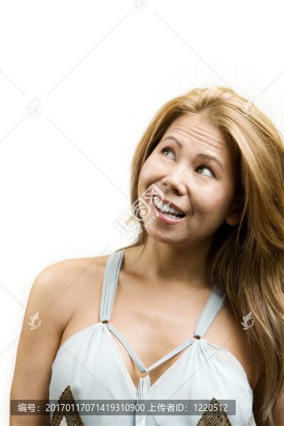 白人背景的種族婦女