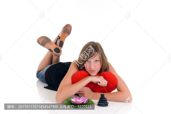 有禪石的女孩