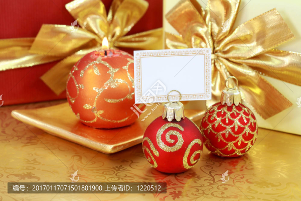 金色圣誕