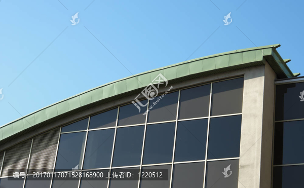 建筑物的玻璃幕墻的元素