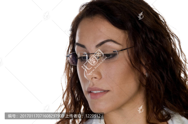 女人的臉特寫