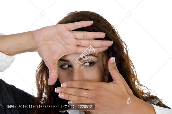 帶手架的女人