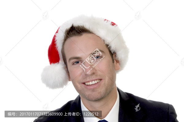 與santacap精明的商人